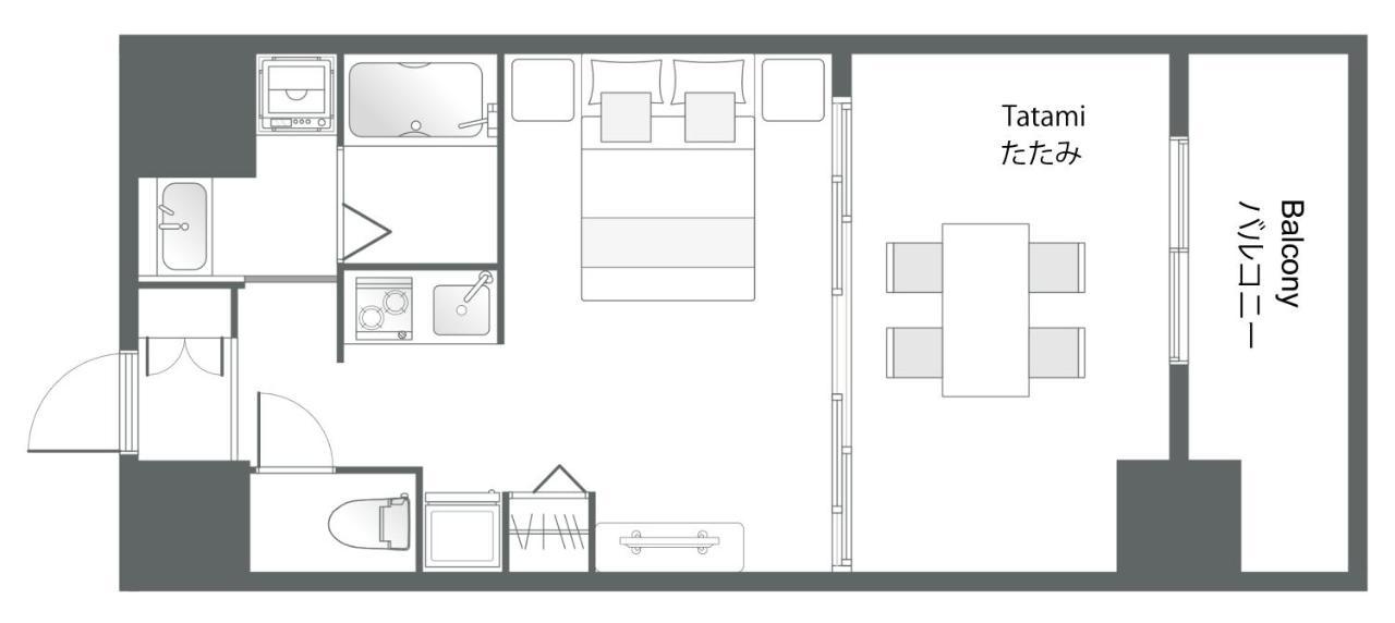 דירות אוסקה 川house道頓堀 מראה חיצוני תמונה